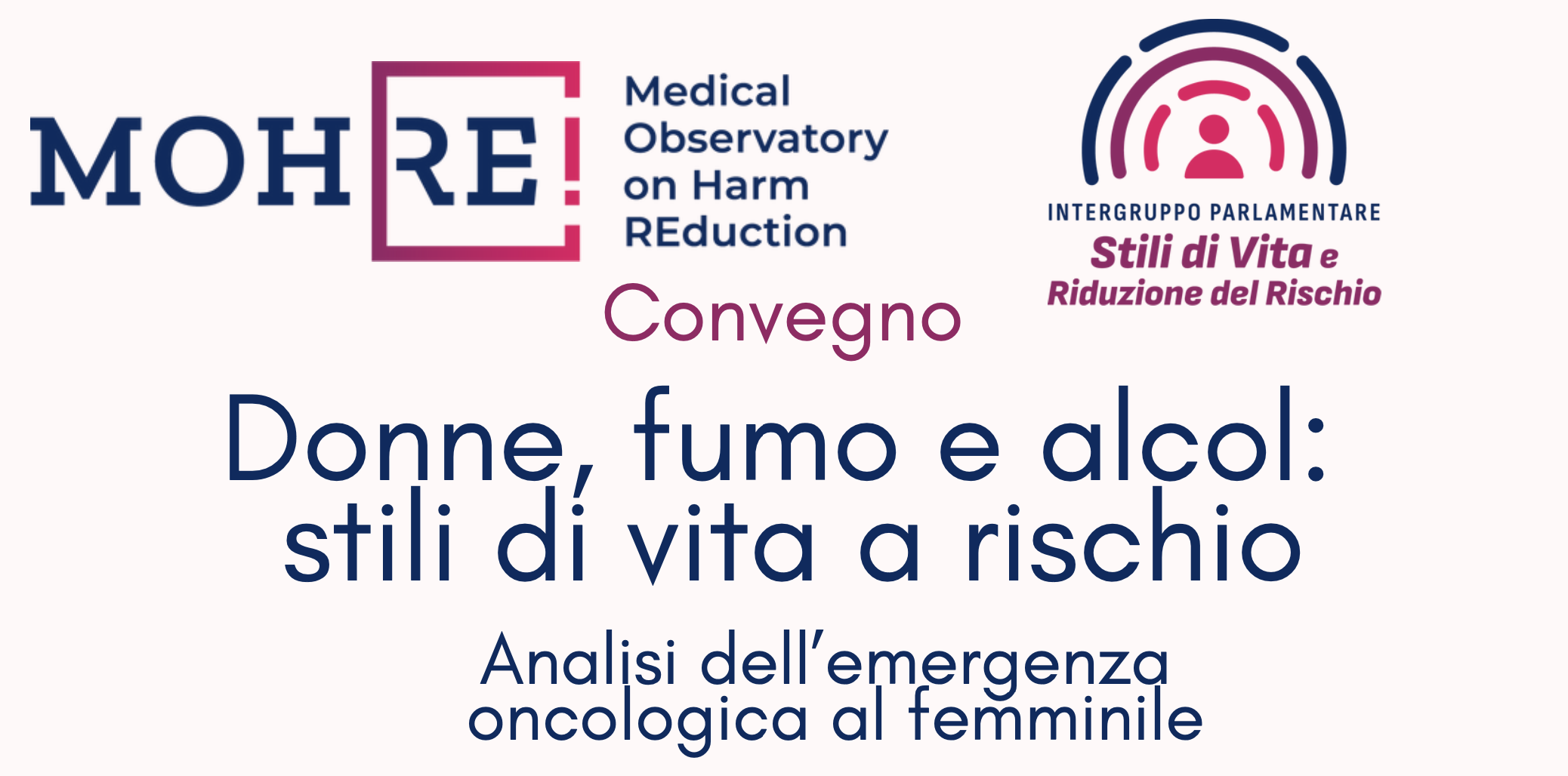Donne, fumo e alcol: stili di vita a rischio